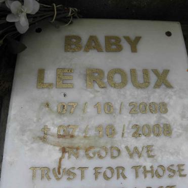 ROUX Baby, le 2008-2008