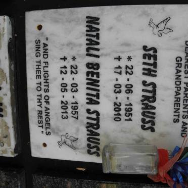 STRAUSS Seth 1951-2010 &amp; Natali Benita 1957-2013