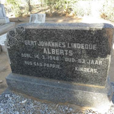 ALBERTS Gert Johannes Lindeque -1948