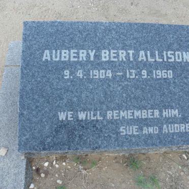 ALLISON Aubrey Bert 1904-1960