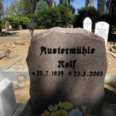 AUSTERMÜHLE Rolf 1939-2003