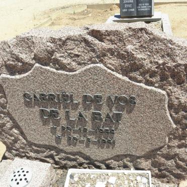 BAT Gabriël De Vos, de la 1958-1981