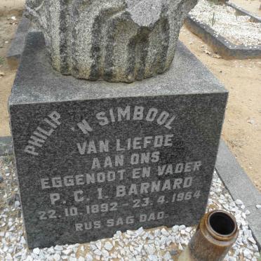 BARNARD P.C.I. 1892-1964