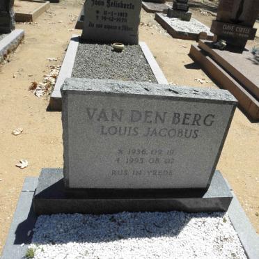 BERG Louis Jacobus, van den 1936-1995