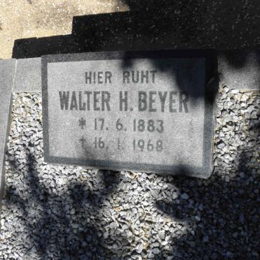 BEYER Walter H. 1883-1968