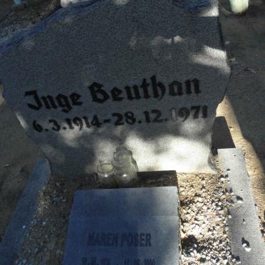 BEUTHAN Inge 1914-1971 :: POSER POSER 1936-2000