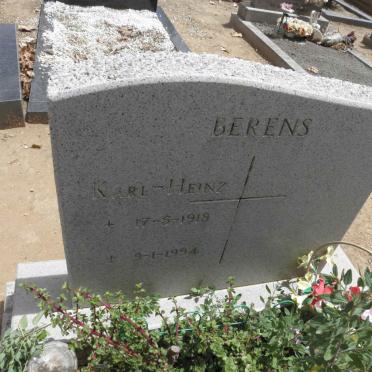 BERENS Karl-Heinz 1918-1994
