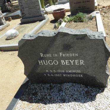 BEYER Hugo 1914-1987