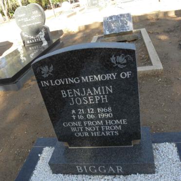BIGGAR Benjamin Joseph 1968-1990
