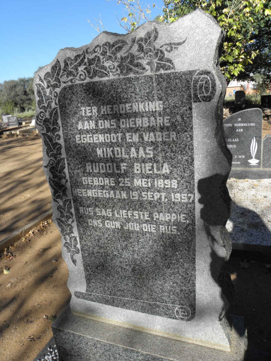 BIELA Nikolaas Rudolf 1898-1957