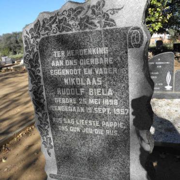 BIELA Nikolaas Rudolf 1898-1957