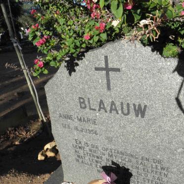 BLAAUW Anne-Marie1956-