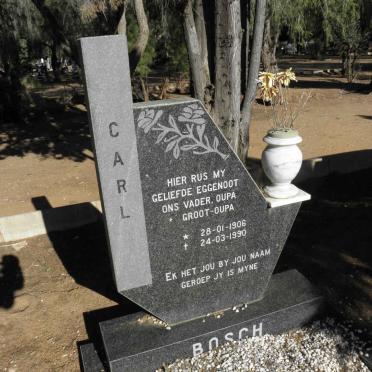 BOSCH Carl 1906-1990