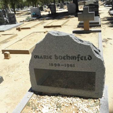 BOEHMFELD Marie 1898-1981