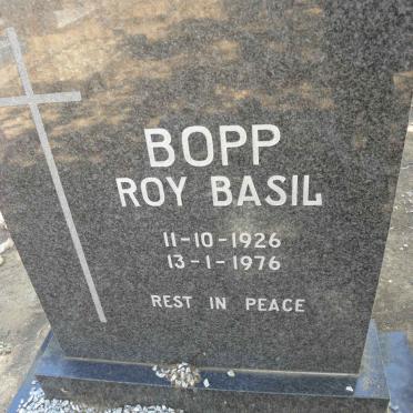 BOPP Roy Basil 1926-1976