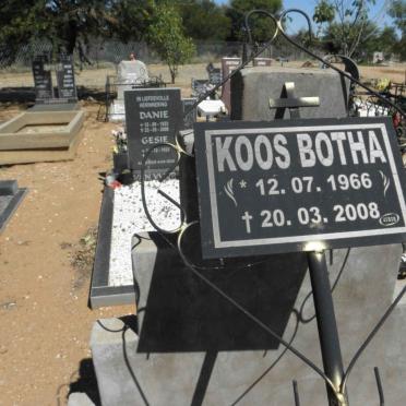 BOTHA Koos 1966-2008