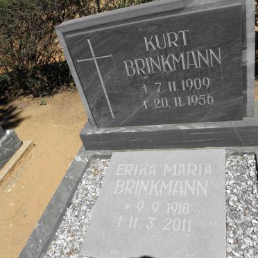 BRINKMANN Kurt 1909-1956 &amp; Erika Maria 1918-2011