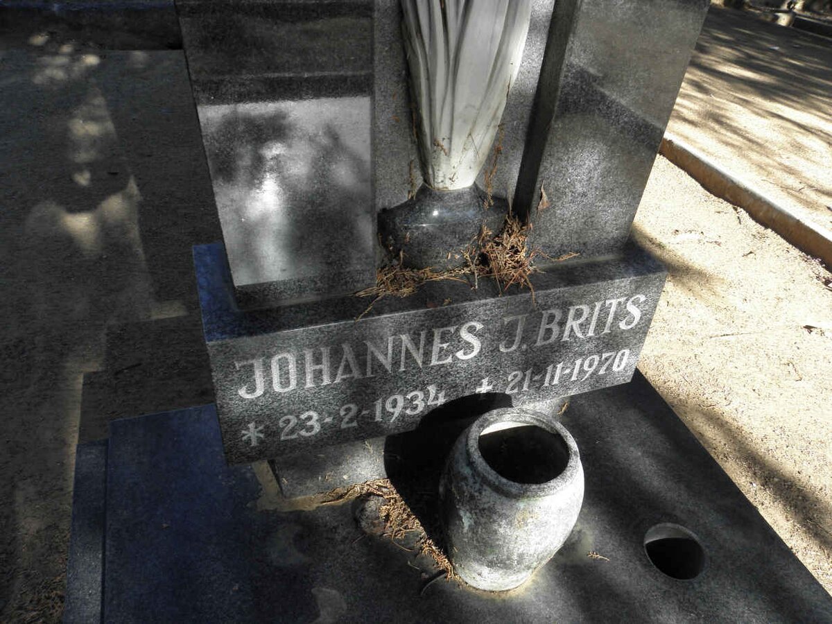 BRITS Johannes J. 1934-1970