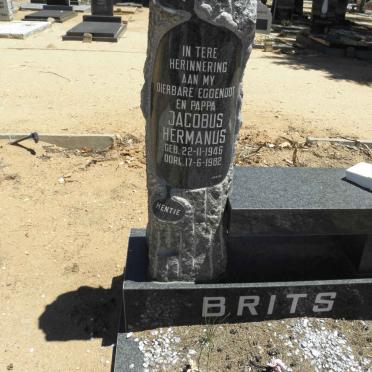 BRITS Jacobus Hermanus 1946-1982