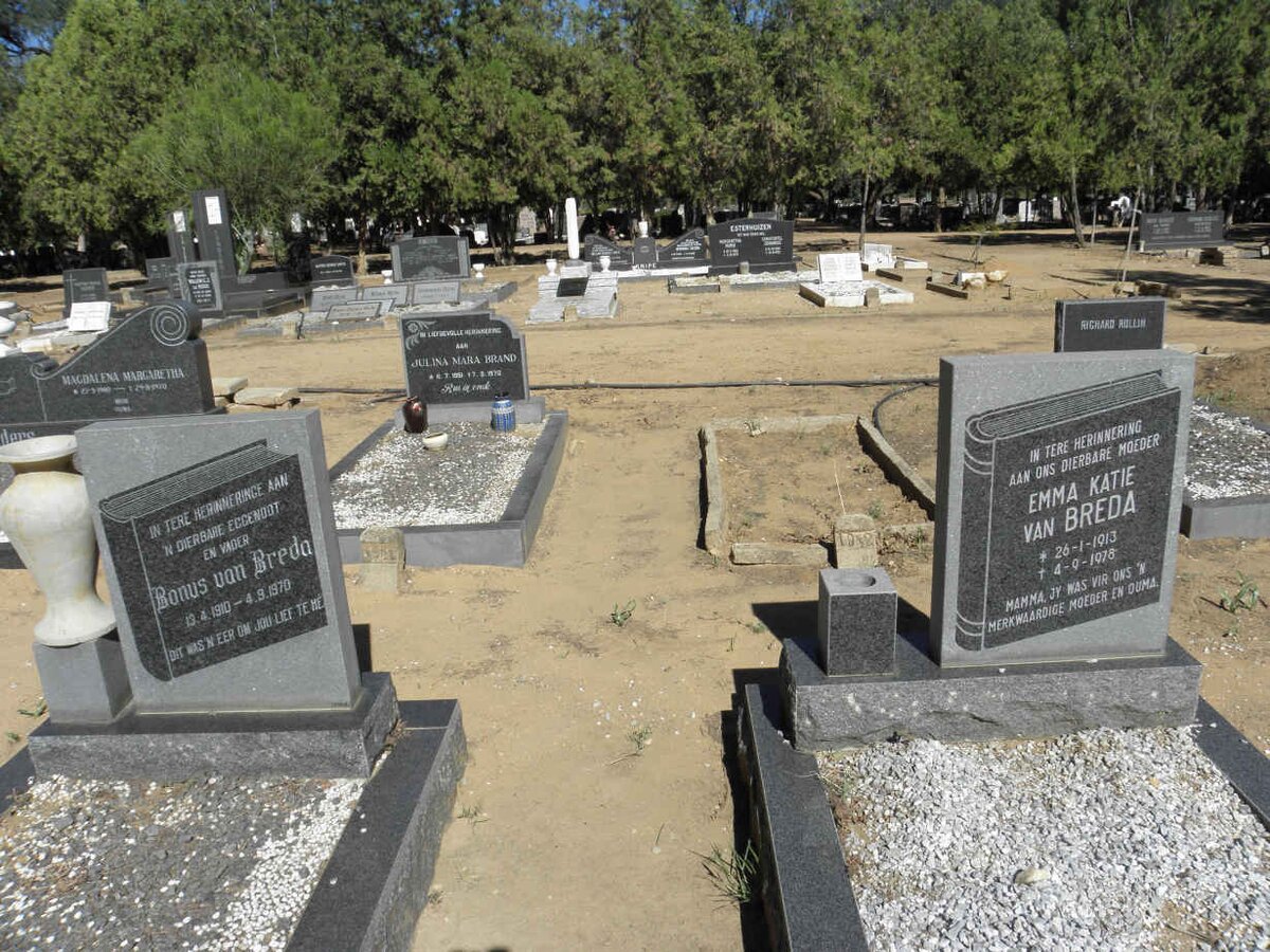 BREDA Bonus, van 1910-1970 &amp; Emma Katie 1913-1978