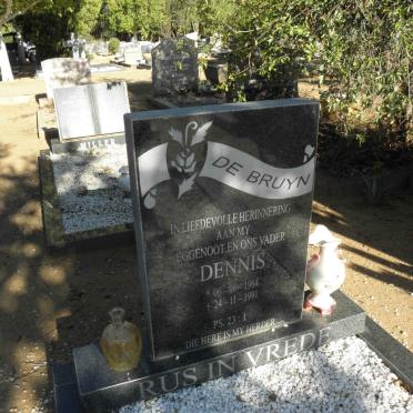 BRUYN Dennis, de 1964-1991