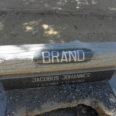 BRAND Jacobus Johannes 1963-1983