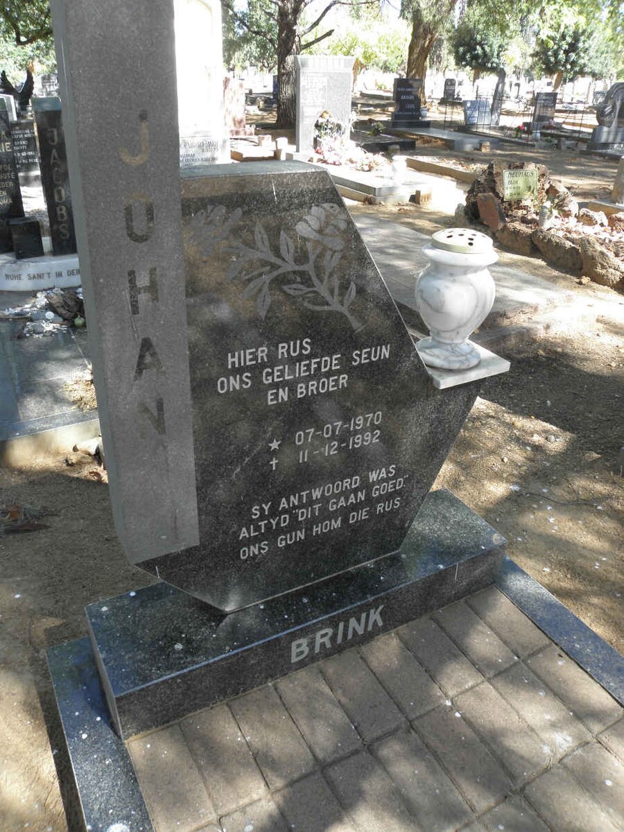 BRINK Juhan 1970-1992