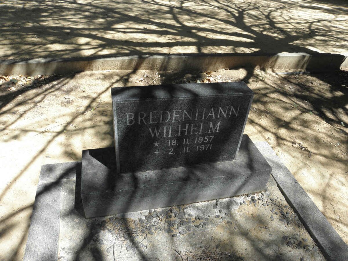 BREDENHANN Wilhelm 1957-1971