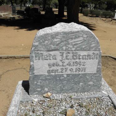 BRANDT Meta J.E. 1892-1971