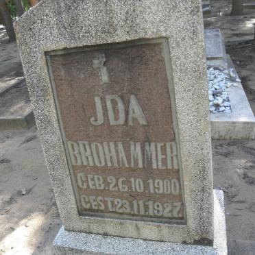 BROHAMMER J.D.A. 1900-1927