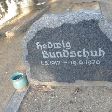 BUNDSCHUH Hedwig 1917-1970