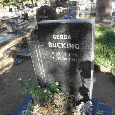 BUCKING Gerda 1915-1997