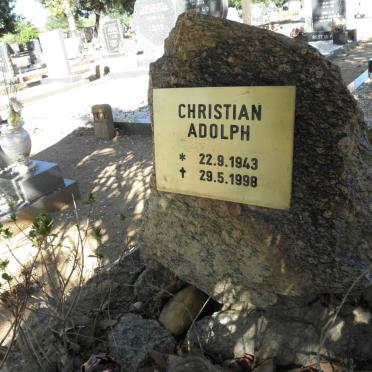 CHRISTIAN Adolph 1943-1998