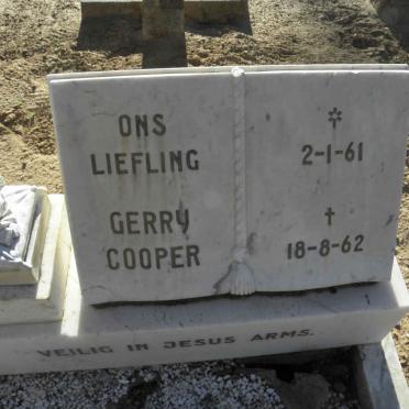 COOPER Gerry 1961-1962