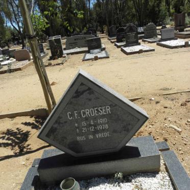 CROESER C.F. 1910-1978