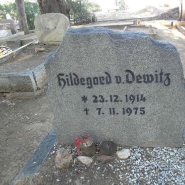 DEWITZ Hildegard, v. 1914-1975