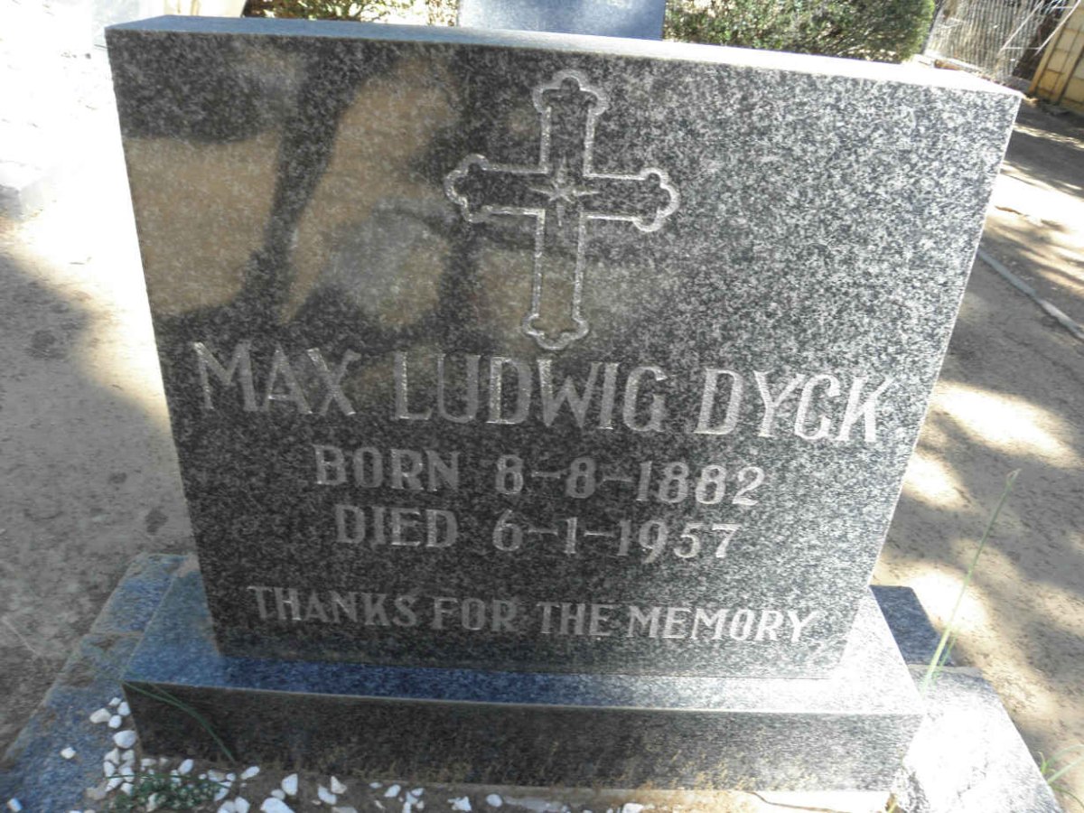 DYCK Max Ludwig 1882-1957