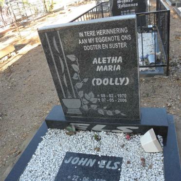 ELS Aletha Maria 1970-2006 :: John ELS 1933-2006