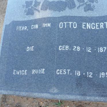 ENGERT Otto 1878-1953