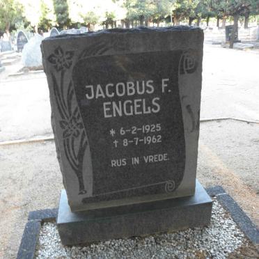 ENGELS Jacobus F. 1925-1962