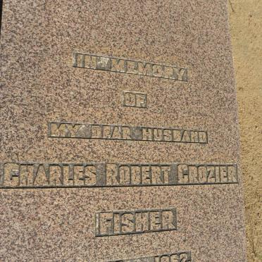 FISHER Charles Robert Crozier 1882-1962