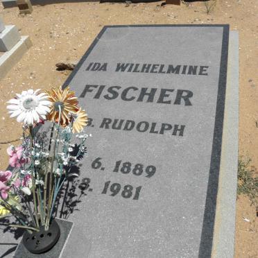 FISCHER Ida Wilhelmine nee RUDOLPH 1889-1981
