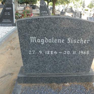 FISCHER Magdalene 1884-1965