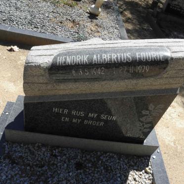 FOURIE Hendrik Albertus 1942-1979