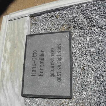 FORTMÜLLER Hans-Otto 1922-2002