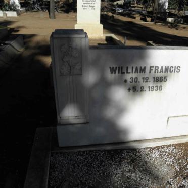 FRANCIS William 1865-1936