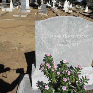 FRITZSCHE Amandus 1877-1939