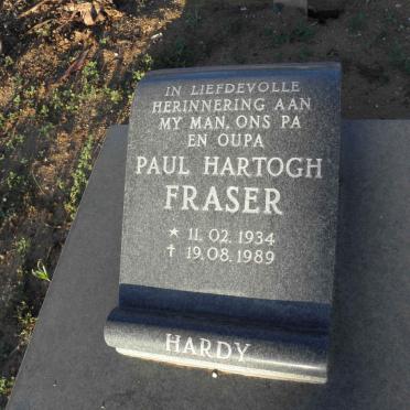 FRASER Paul Hartogh 1934-1989