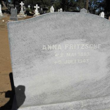 FRITZSCHE Anna 1883-1943