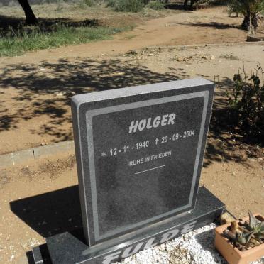 FULDE Holger 1940-2004